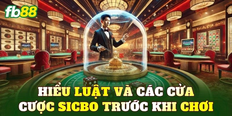 Hiểu luật và các cửa cược Sicbo trước khi chơi